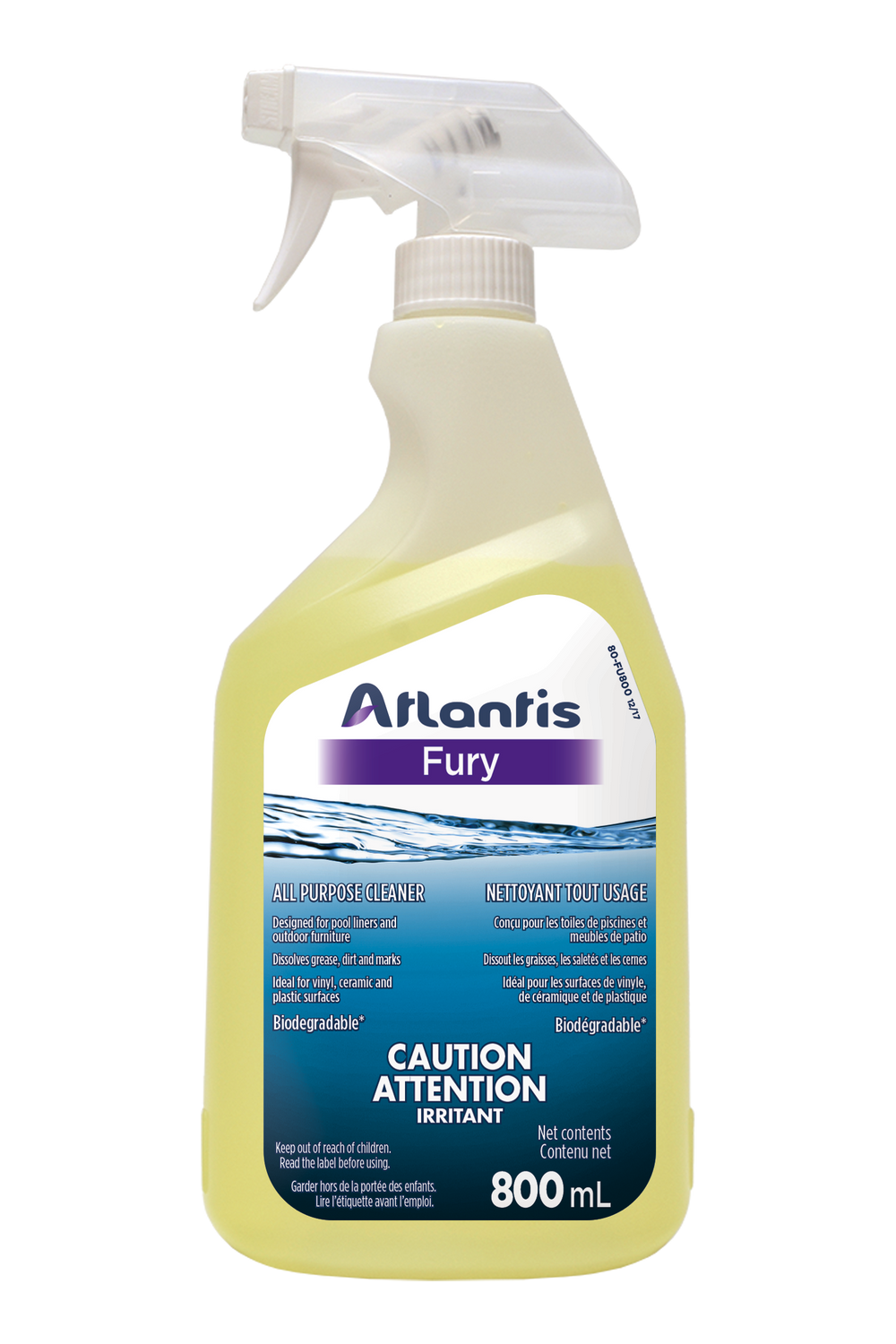 Atlantis FURY 800 mL - All-Purpose Surface Cleaner