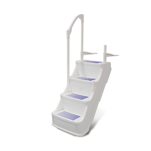 Olympic ACM-123 with 1 Rail - Adjustable Staircase for Above Ground Pool