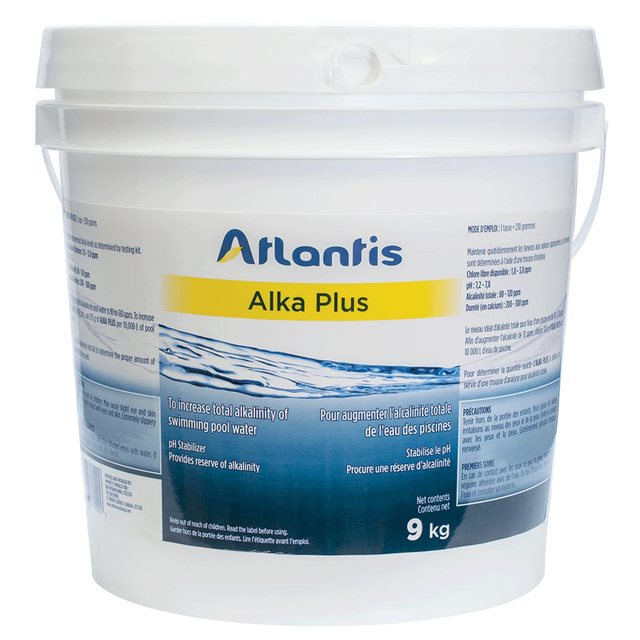 Atlantis ALKA PLUS 9 KG - Alkalinity Increaser for Pool