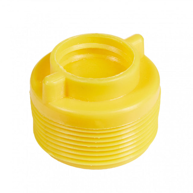 Threaded Plug Yellow 1 1/2''