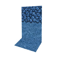 Boulder Swirl Overlap 21' Round & Wall 48'' to 54'' - Above Ground Pool Liner