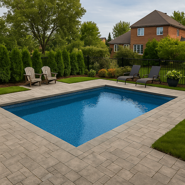 GoPool Solena™ 12' X 24' - Inground Pool Kit with Steel Panels