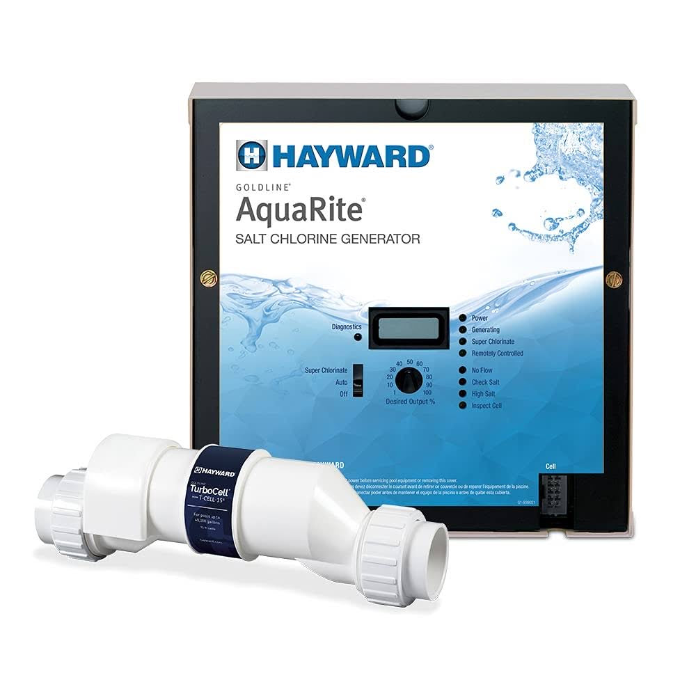 Hayward AquaRite 900 ExpertLine (94,600 L / 25,000 Gal) - Salt system for Inground Pool
