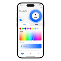 Controller with Mobile app for MOOV light