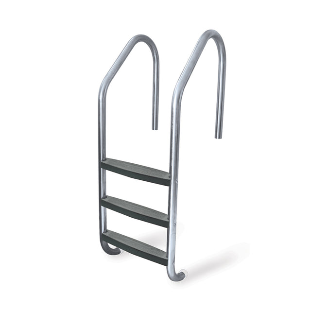Olympic 95000G with gray plastic step - Ladder for Inground Pool