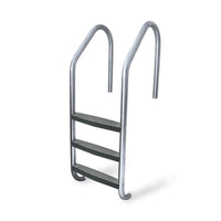 Olympic 95000G with gray plastic step - Ladder for Inground Pool