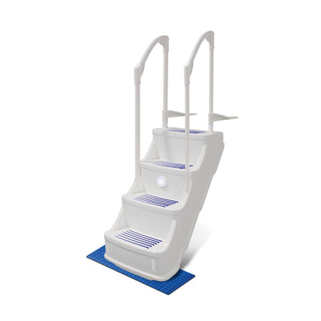 Olympic ACM-123 with 2 Ramps - Adjustable Staircase for Above Ground Pool