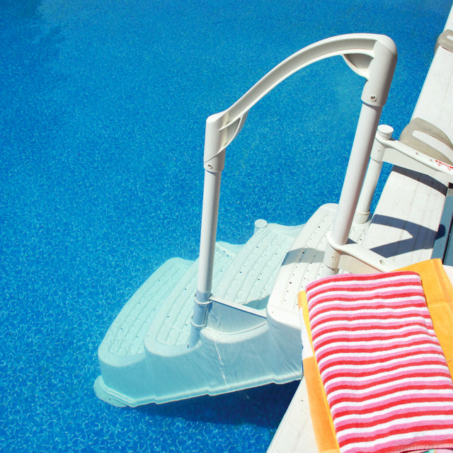 Olympic ACM-123 with 1 Rail - Adjustable Staircase for Above Ground Pool