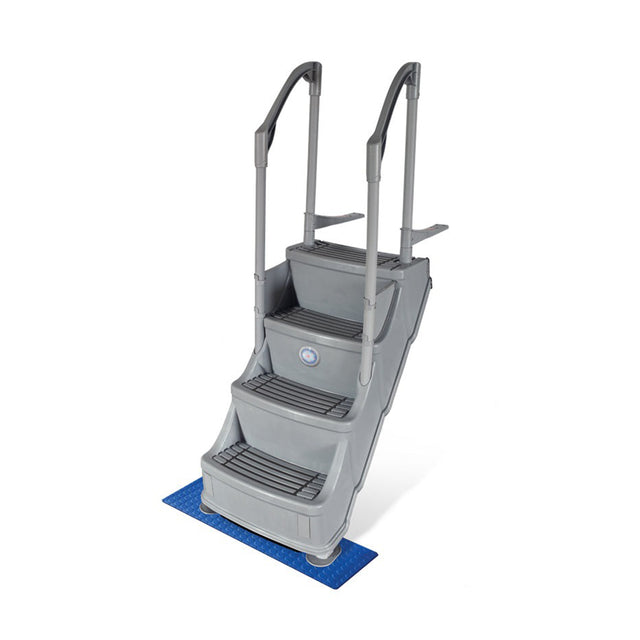 Olympic ACM-123 with 2 Ramps - Adjustable Staircase for Above Ground Pool