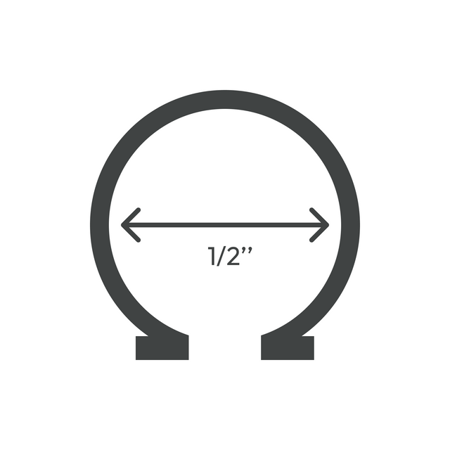 36" round canvas retainer