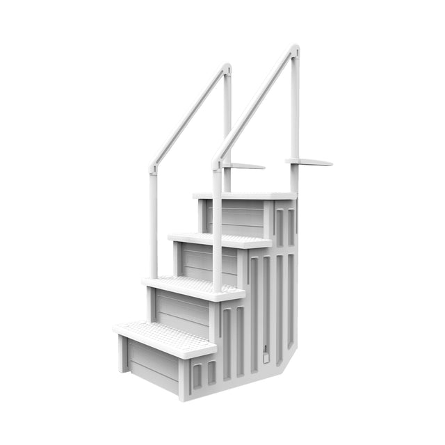 GoPool STP1 - Staircase for Above Ground Pool with Patio