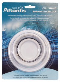 Holder for cleaning the cell with salt