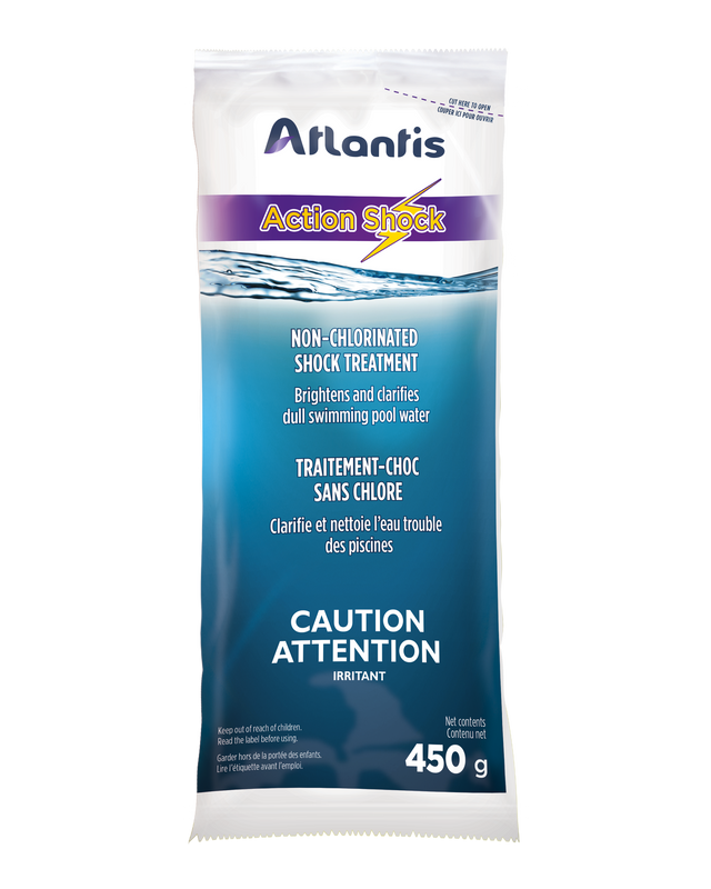 Atlantis ACTION SHOCK 450g - Shock Treatment WITHOUT Chlorine
