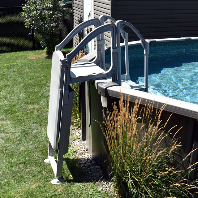 Olympic ACM-124S - Safe exterior Ladder for Above Ground Pool