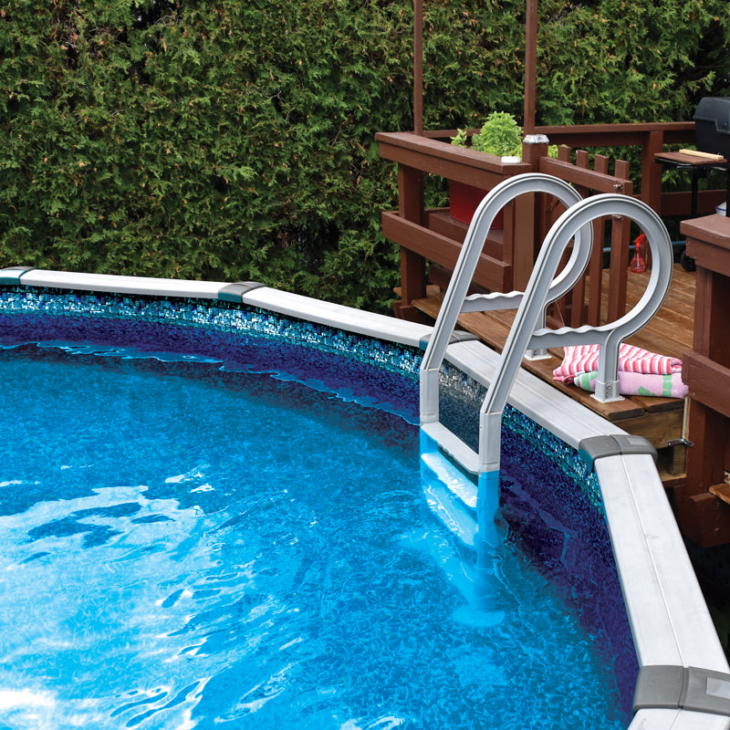 Olympic ACM-41A - Ladder for Above Ground Pool with Patio