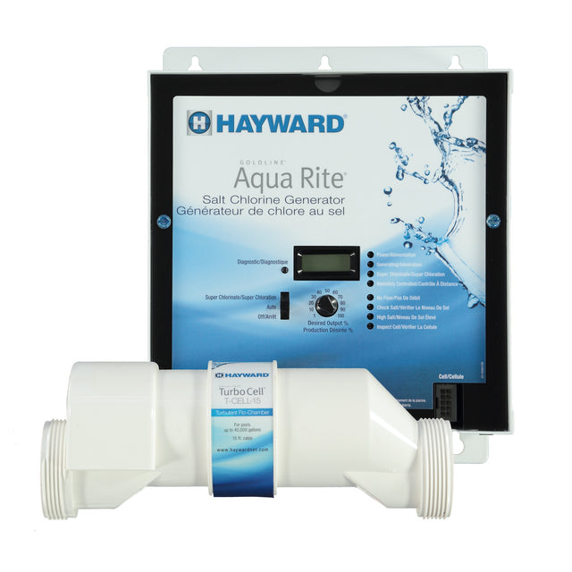 Hayward AquaRite XL TurboCell 9 (95,000 L / 25,000 Gal) - Salt System for Inground Pool