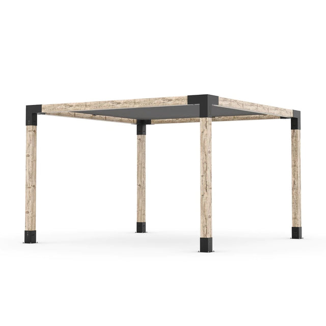 Pergola Kit with SHADE SAIL for 6x6 Wooden Posts