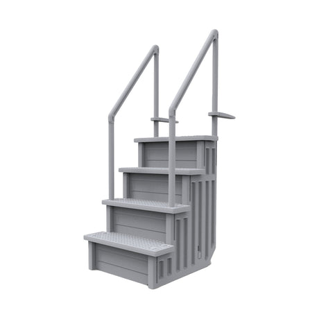 Escaliers de piscine hors terre