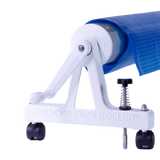Portable solar cover reel for in-ground pool Rocky's Eazy Rollers 3 *4'' tube sold separately*