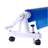 Portable solar cover reel for in-ground pool Rocky's Eazy Rollers 3A *3'' tube sold separately*