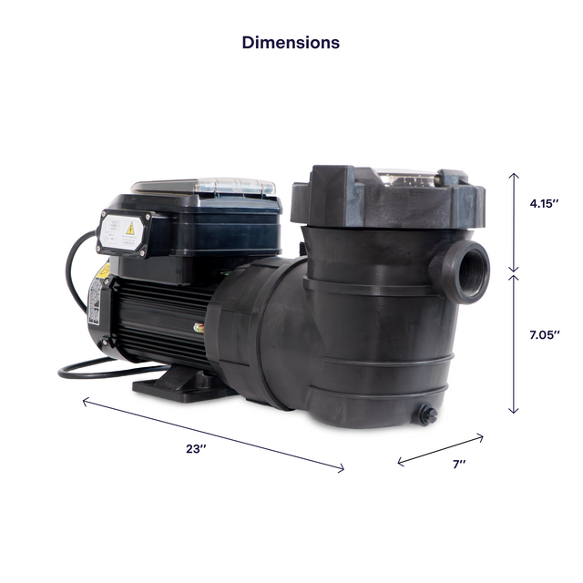 GoPool AG1 1.5HP Variable Speed - Above Ground Pool Pump