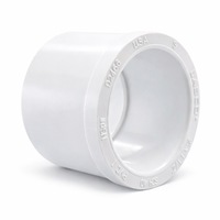 Reducer Bushing (Glued Male X Glued Female) - White PVC Schedule 40