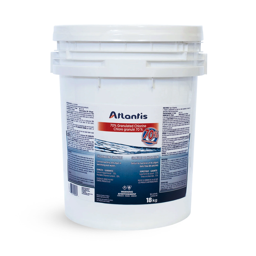 Atlantis Granulated Chlorine 70% - 18 kg