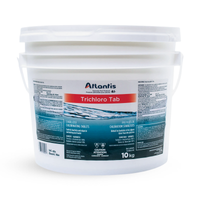 TRICHLORO TAB - 10kg (Stabilized Chlorine 3" Pucks - 200g)