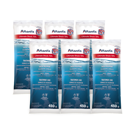 Atlantis ULTIMATE SHOCK 70% - 450g - Shock Treatment with Chlorine