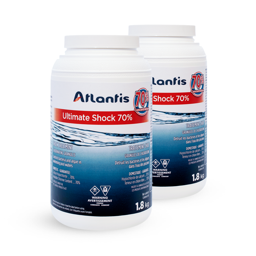 Atlantis ULTIMATE SHOCK 70% - 1.8kg - Shock Treatment with Chlorine
