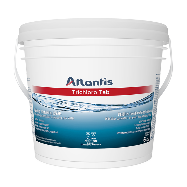 Atlantis TRICHLORO TAB 6 kg - Stabilized Chlorine 3'' Pucks (200g)