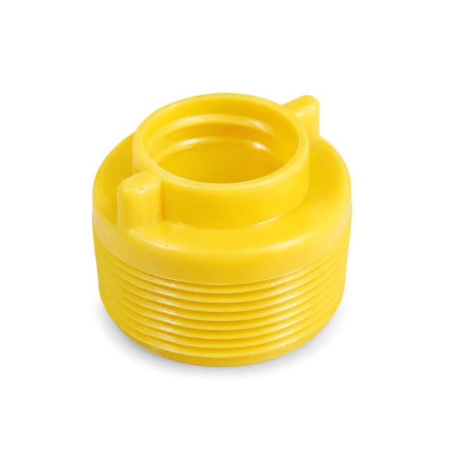 Threaded Plug Yellow 1 1/2''