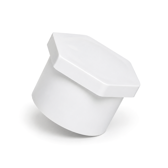 Cap (Male Glued) - PVC Schedule 40 White