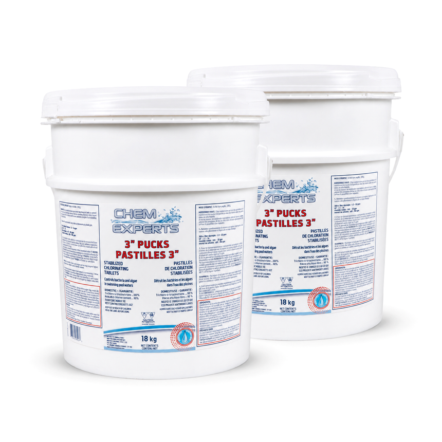 TRICHLORO TAB - 18kg (Stabilized Chlorine Tablets 3" - 200g)