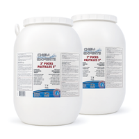 TRICHLORO TAB - 45kg (Stabilized Chlorine Pucks 3" - 200g)