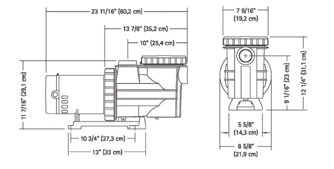 Carvin Magnum 1 HP - Pump for In-Ground Pool