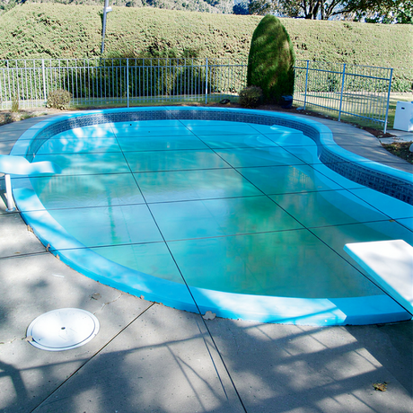 Elastic System for Inground Pool Mesh Net