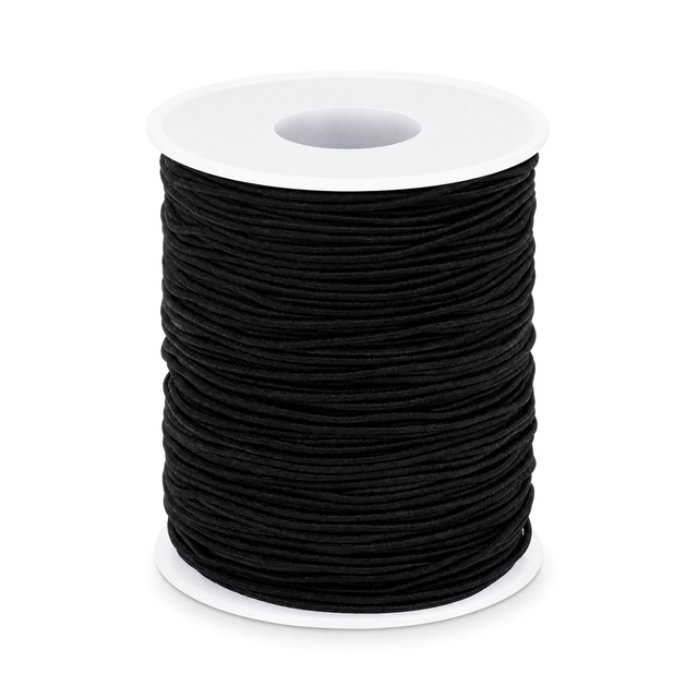 Black Elastic 1/4'' - 328' Roll - Attachment for Mesh Net