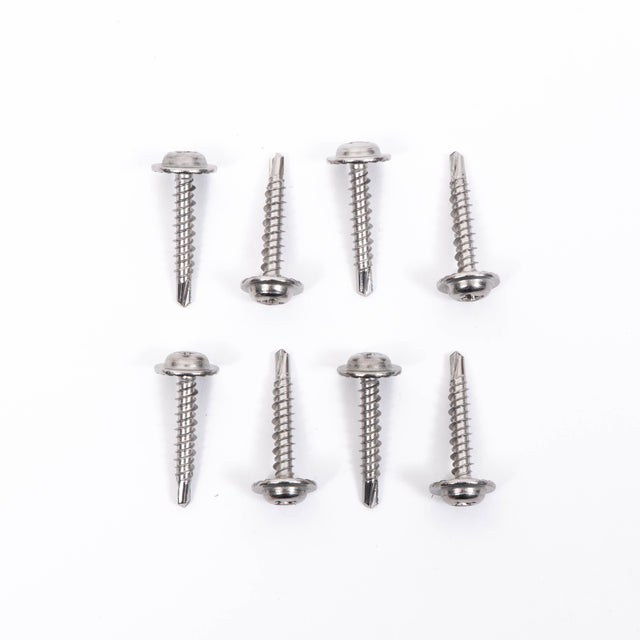 FS VIS PAN FILET HI-LO , AUTOTARAUDEUSE AVEC RONDELLE 5/8", SS316, #12-14 X 1-¼"