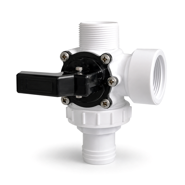 Three-way valve - Straight
