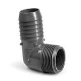 Combined 90° PVC Gray Elbow (Socket X Male Threaded)