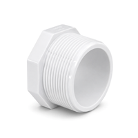 Cap (Male Screwed) - PVC Schedule 40 White