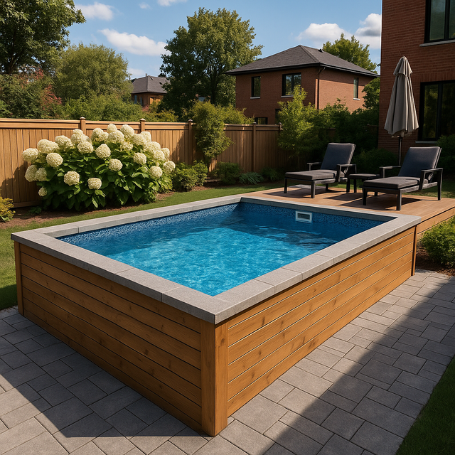 GoPool Modulo™ 10' x 20' with Liner – Freestanding Modular Pool