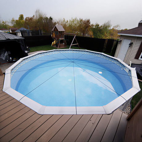 Elastic System for Above-Ground Pool Mesh Net