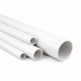 White Rigid PVC Pipe (2 X 5')