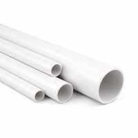 White Rigid PVC Pipe (2 X 5')