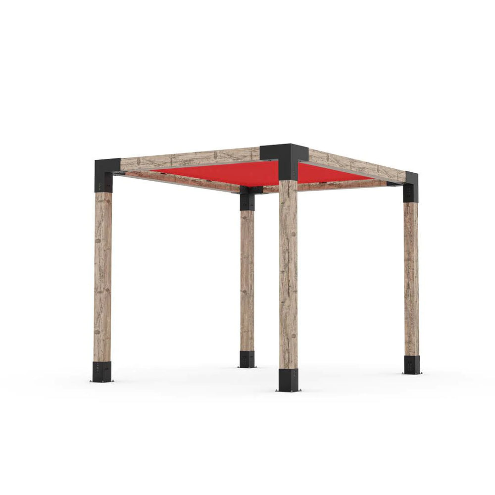 Pergola Kit with SHADE SAIL for 6x6 Wooden Posts