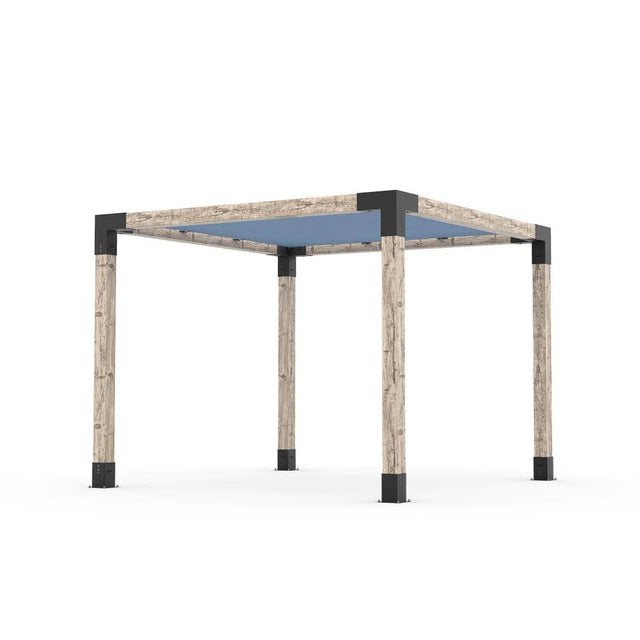 Pergola Kit with SHADE SAIL for 6x6 Wooden Posts