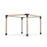 Pergola Kit with SHADE SAIL for 6x6 Wooden Posts