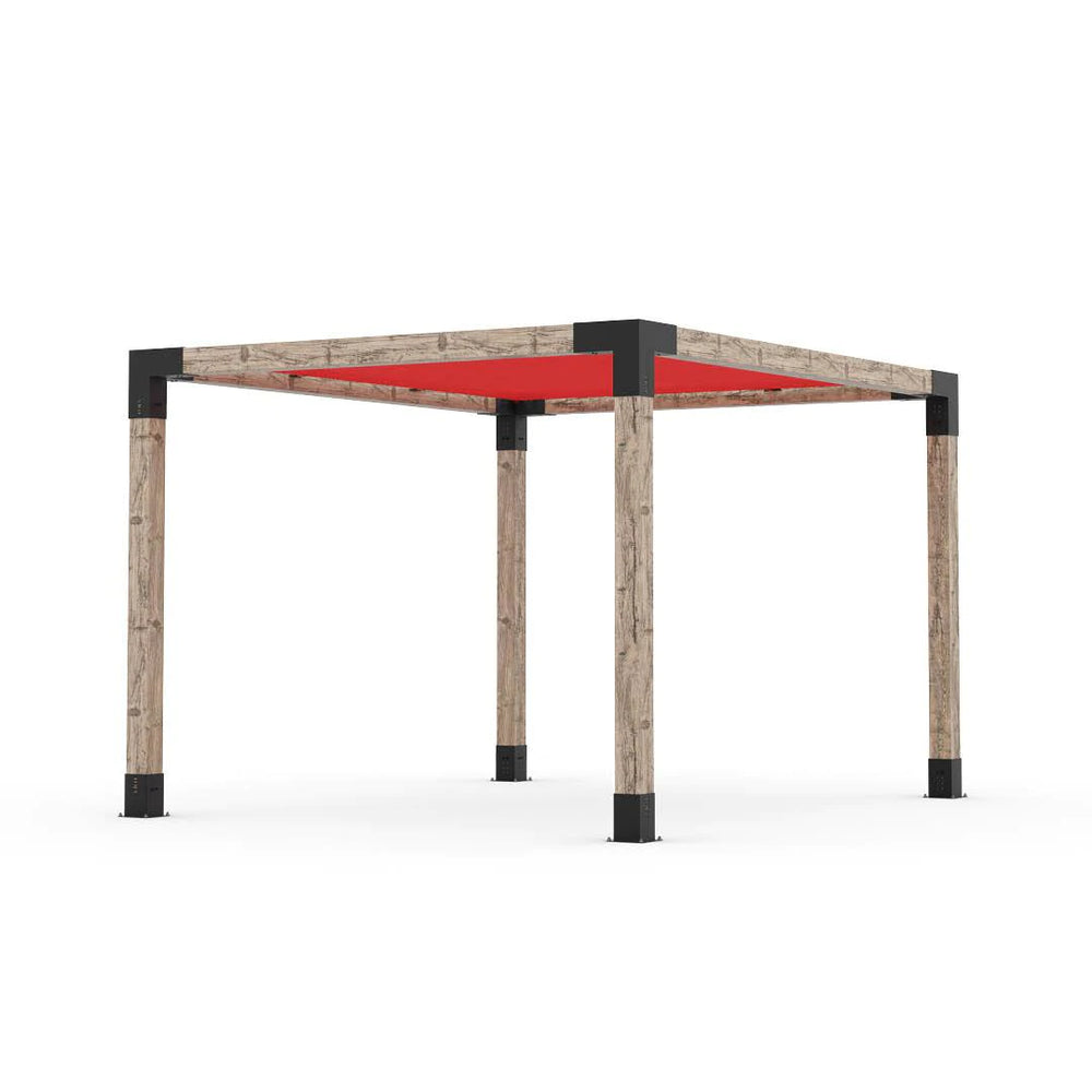 Pergola Kit with SHADE SAIL for 6x6 Wooden Posts